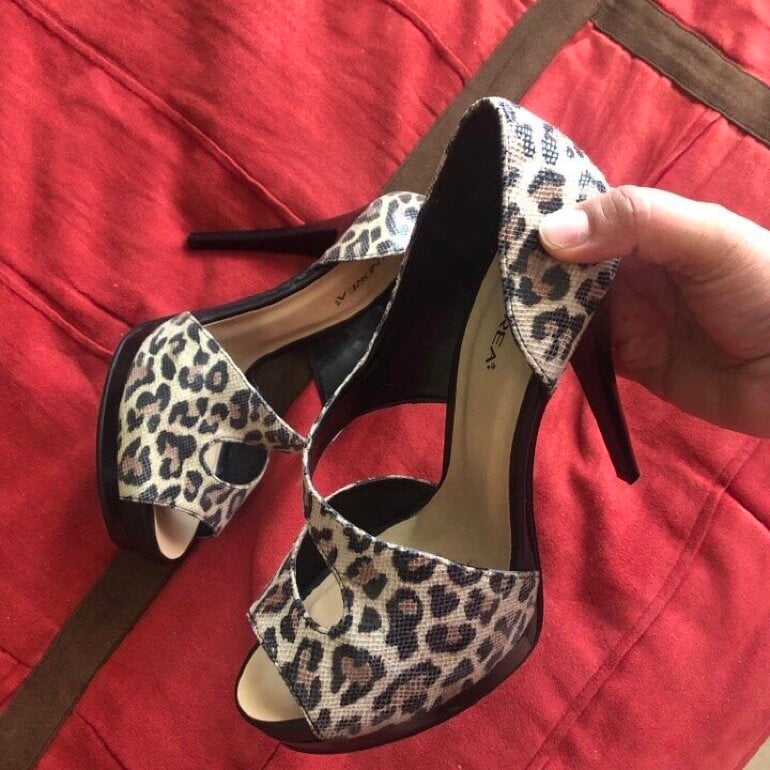 Zapatillas Andrea Animal Print de segunda mano - GoTrendier