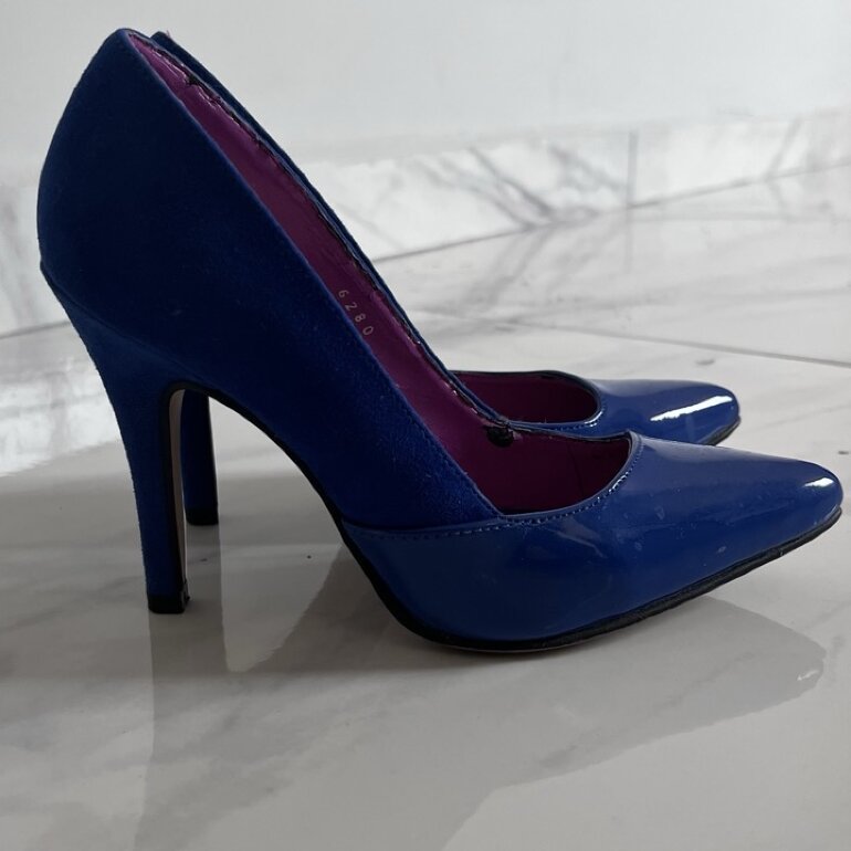 Tacones Zapatos Andrea Color Azul Zapatillas Azul Marino Andrea