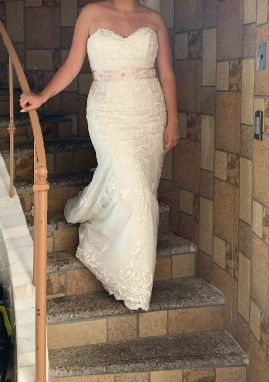 Vestido de novia de garvil de segunda mano - GoTrendier