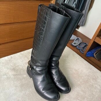 Botas largas Andrea negra de segunda mano - GoTrendier