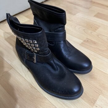 Botas vaqueras Steve Madden negras de mujer - GoTrendier