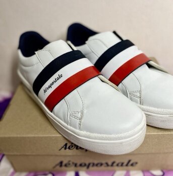 Tenis casuales Aeropostale blancos de mujer - GoTrendier