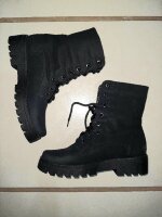 Botas negras agujeta de Otras marcas de segunda mano - GoTrendier