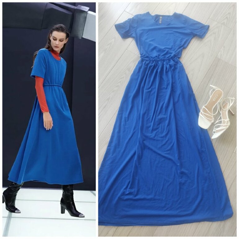 Vestido Largo Azul Rey 💙💙💙 de Carol Rose de segunda mano - GoTrendier