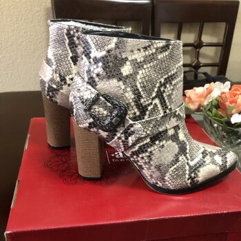 Botines animal print Andrea de segunda mano - GoTrendier