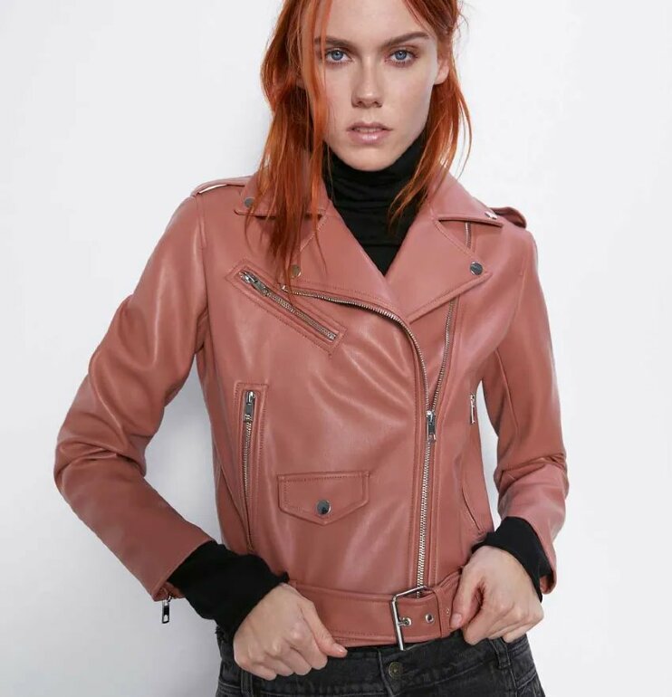 Chamarra biker zara xs 24 de segunda mano - GoTrendier