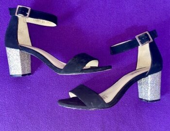Zapatos de fiesta Andrea plateados de mujer - GoTrendier