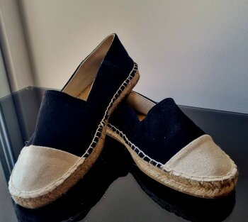 Alpargatas Capa de Ozono negras de mujer - GoTrendier