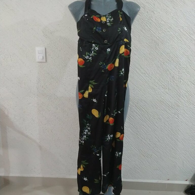 Pantalón palazo chalis floreado - Cynara moda