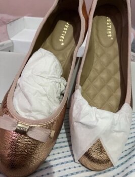 Zapatos Nine West dorados de segunda mano - GoTrendier