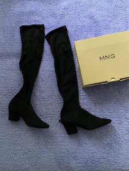 Comprar Botas largas Mango de segunda mano - GoTrendier