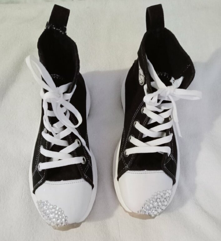 Tenis de botita negros de Cklass de segunda mano - GoTrendier