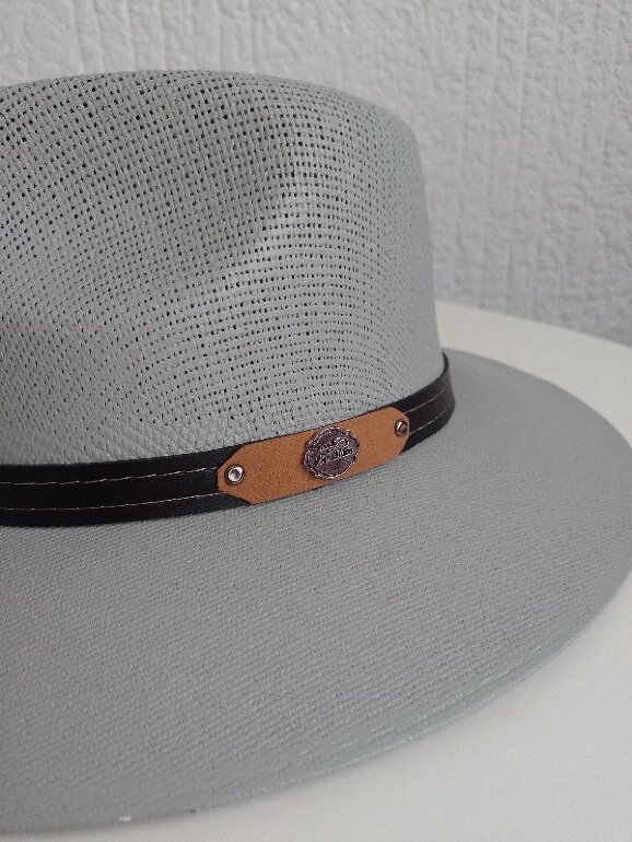 SOMBRERO YUTE ARTESAL GRIS de the old 