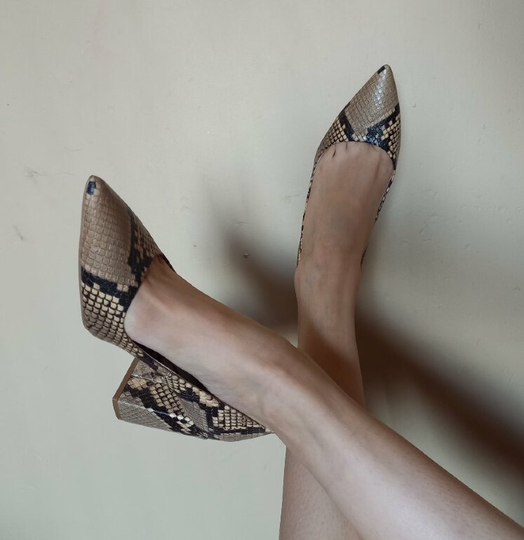 ZAPATILLAS ANIMAL PRINT ZARA de segunda mano - GoTrendier
