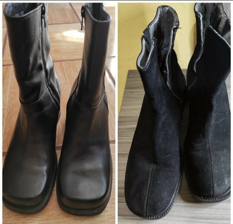 BOTAS DE PIEL Y GAMUZA 2X1 de Hush Puppies de segunda mano - GoTrendier