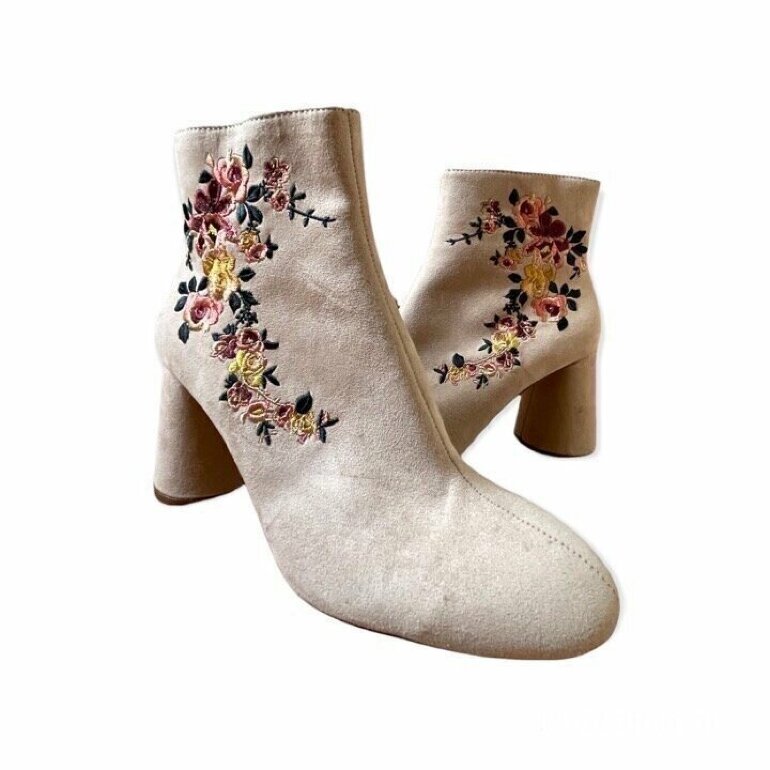 Botines Rosa Zara de segunda mano - GoTrendier