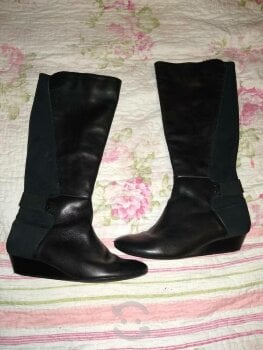 Botas largas Andrea negra de segunda mano - GoTrendier