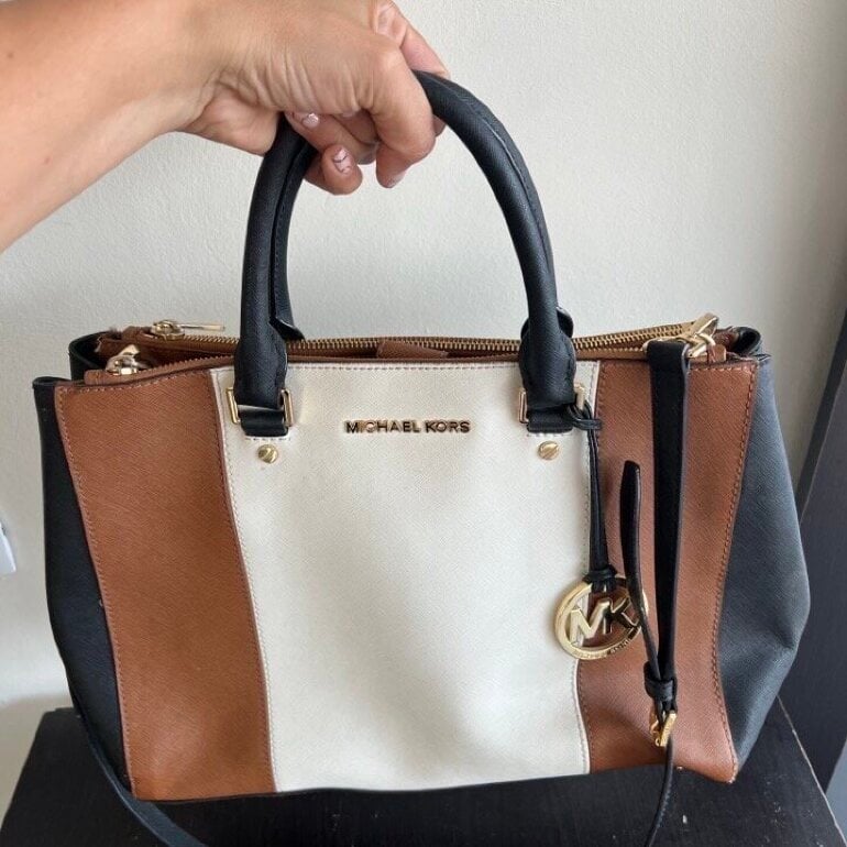 Bolsa Michael Kors café original de segunda mano - GoTrendier
