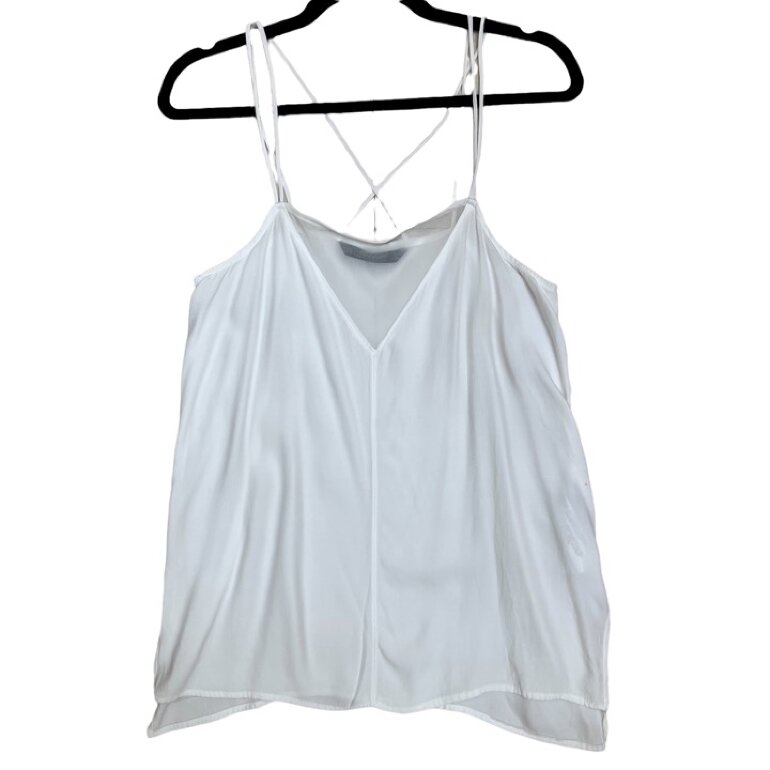 Blusa de tirantes blanca Zara de segunda mano - GoTrendier
