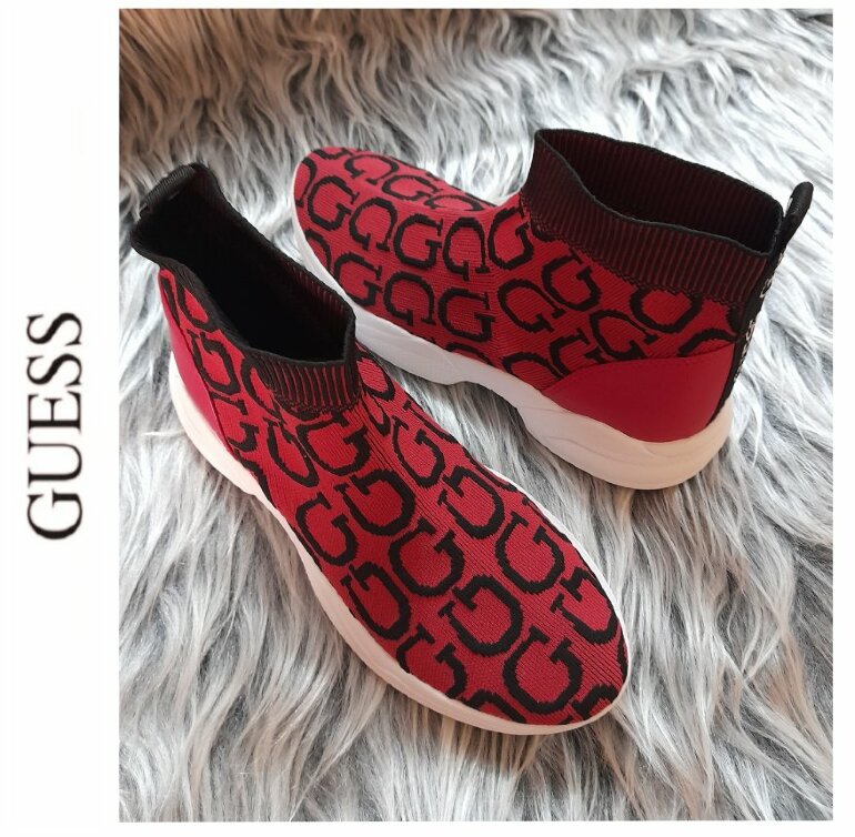 Tenis bota tipo calcetín de GUESS de segunda mano - GoTrendier