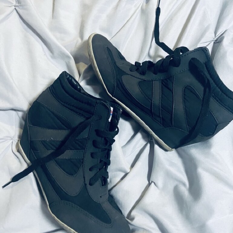 Botines Negro Panam de segunda mano - GoTrendier