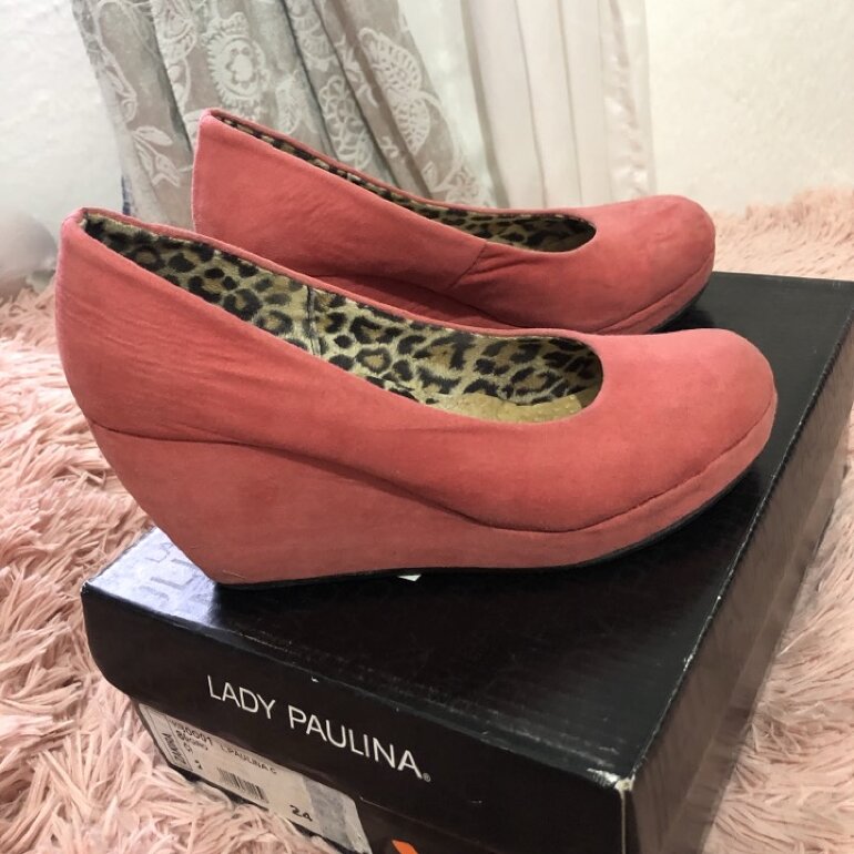 Zapatillas suela corrida rosa palo de Otras marcas de segunda mano -  GoTrendier