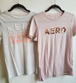 Combo de playeras aero de Aeropostale de segunda mano GoTrendier