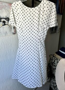 Vestido de bolitas zara de segunda mano GoTrendier