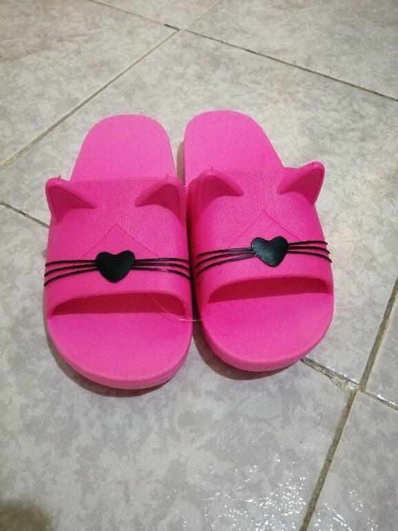 Chanclas de gatito de Loveclip de segunda mano GoTrendier