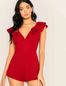 Jumper rojo marca Shein de segunda mano GoTrendier