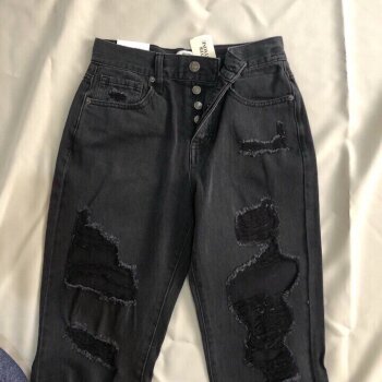 Mom Jeans Pantalon Forever 21 Pantalón Forever 21 “jeans Rotos