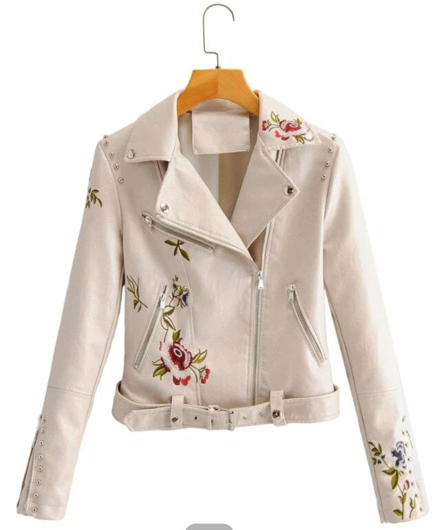 Leather Jacket Chamarras Shein De Mujer Womens Jackets AFTF Spring - Main Image