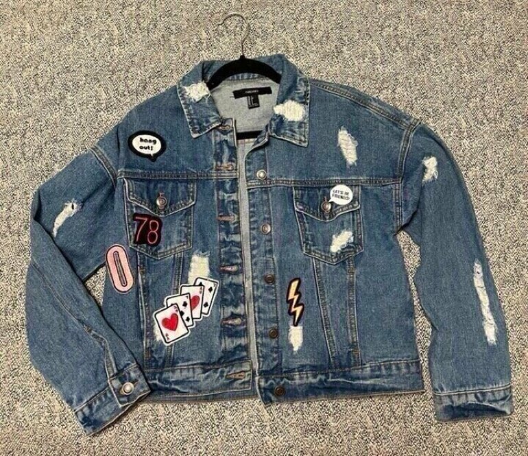 Chamarra Mezclilla Ropa Para Mujer Forever 21 Abrigos Chaquetas