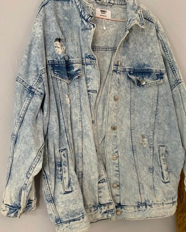 Denim Jacket Chamarras De Mezclilla Mujer Shein Chamarras De
