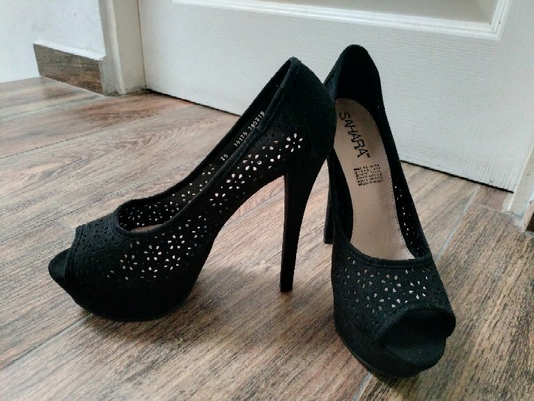 Zapatillas Altas Zapatillas Marca Sahara Color Negro Para Mujer