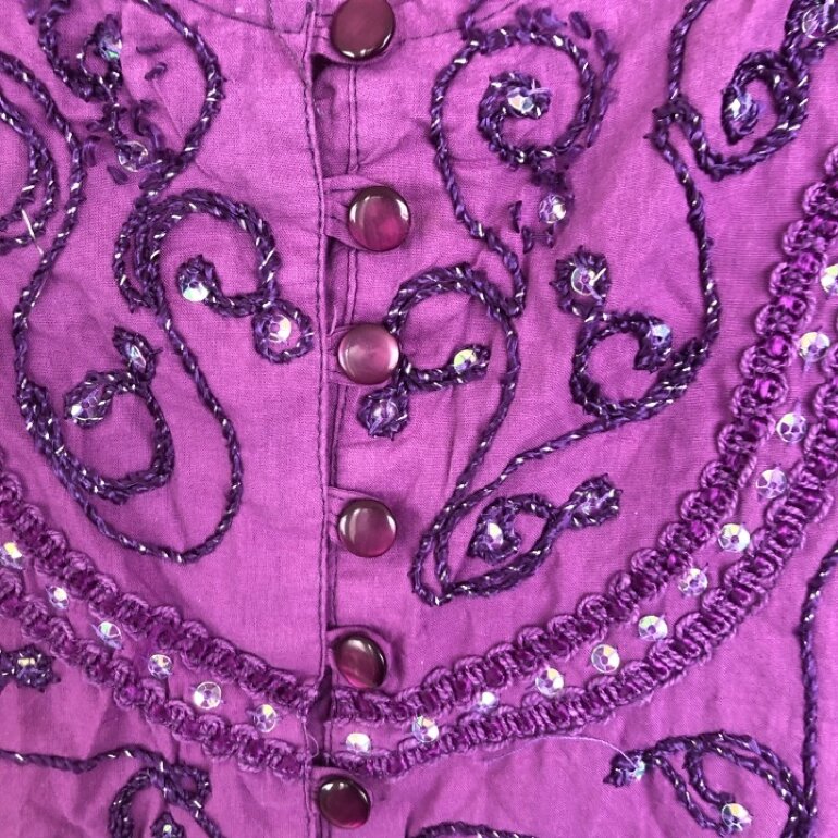 Blusa Bordada Blusas Decoradas Blusas Bordadas A Mano Con Piedras