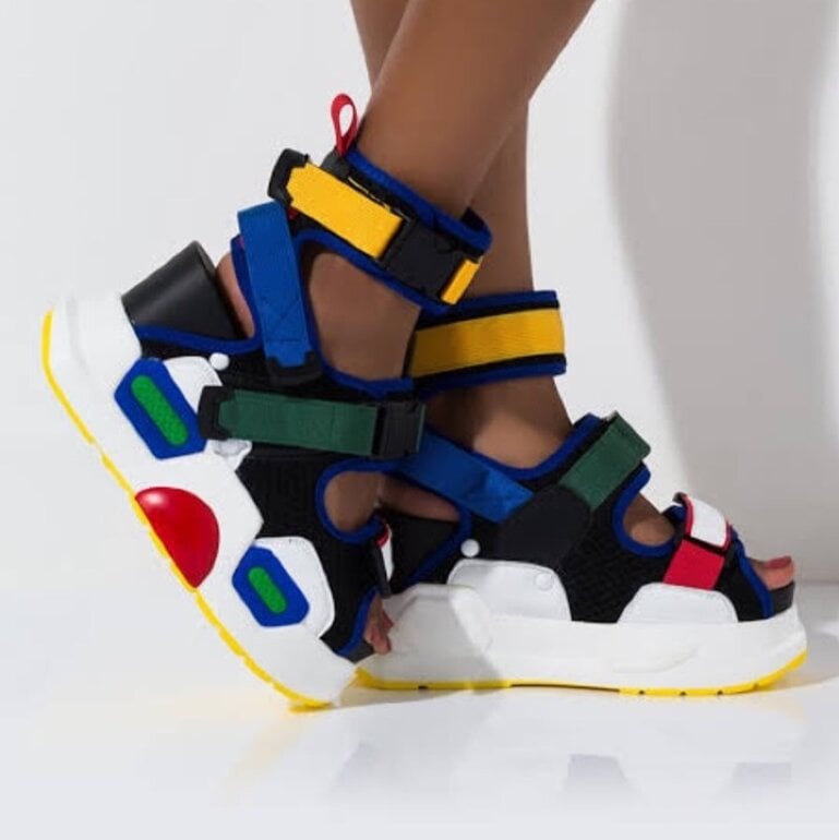 Sandalia de plataforma ANTHONY WANG de segunda mano GoTrendier