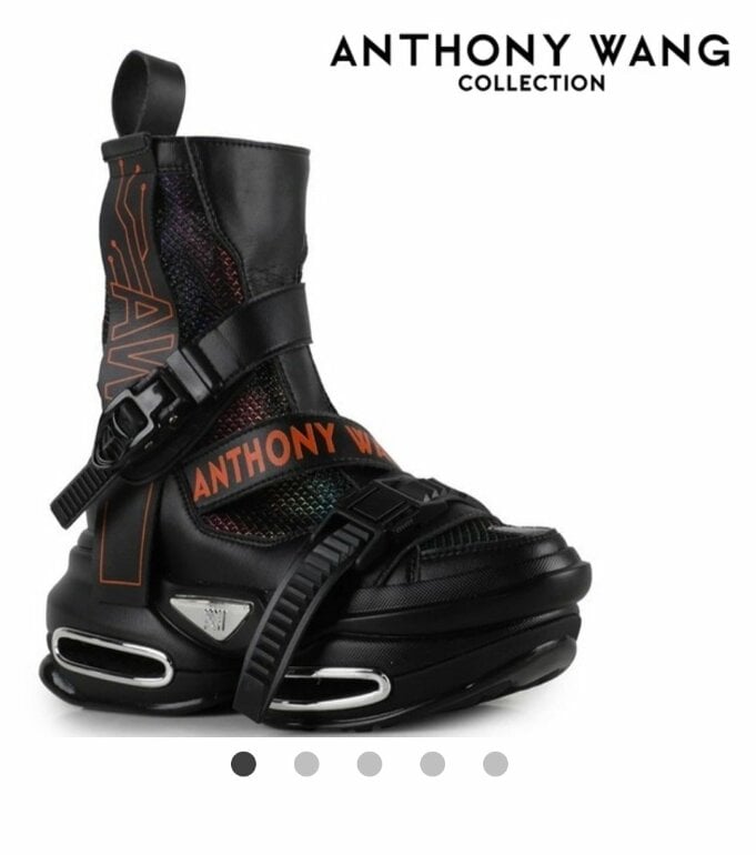 Hermosas botas de plataforma Aw de Anthony Wang de segunda mano