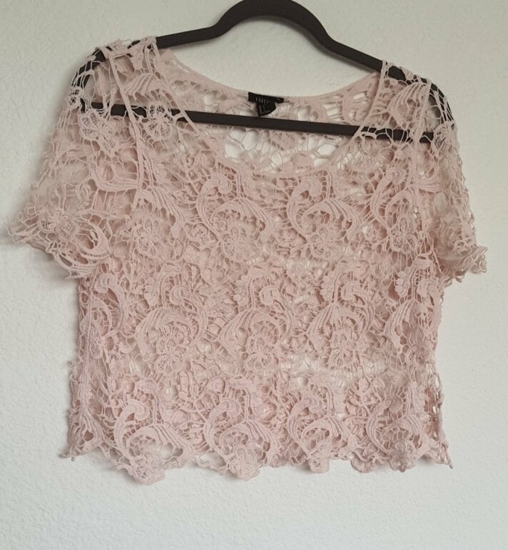 Blusa Encaje Precio De Blusas Forever 21 Blusa Rosa Forever 21