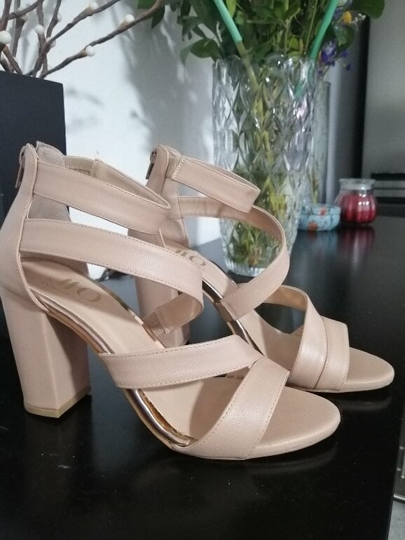 Peep Toe Zapatos Jlo Rosas Zapatillas Jennifer Lopez Coppel