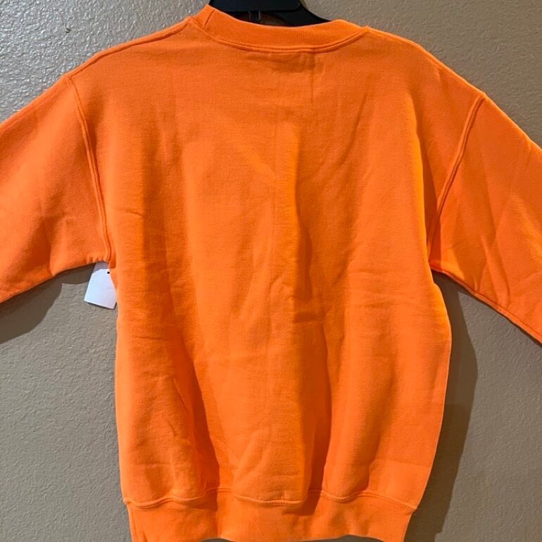 sudadera mujer sudadera naranja fosforescente