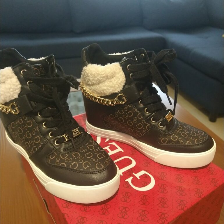 Flspr3lem12 Sneakers Guess Mujer Blancas Guess Zapatillas