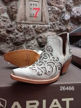 26466 dixon blanco Ariat🌸 de segunda 