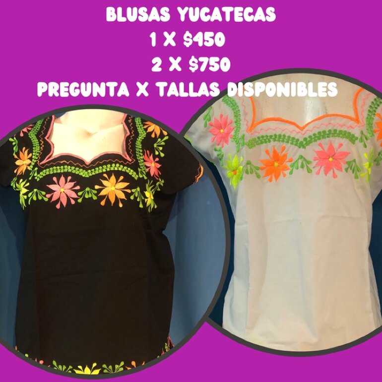 Blusa Típica YUCATECA de Otras marcas de segunda mano GoTrendier
