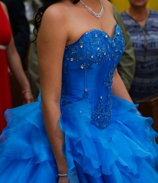 Vestido estilo rumbera de Shein de segunda mano GoTrendier