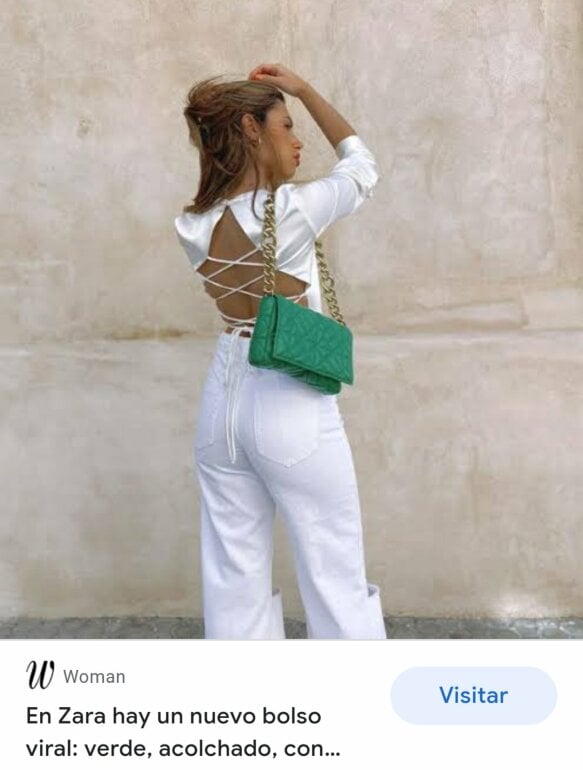 Bolso Viral Zara Verde Bottega Veneta de segunda mano GoTrendier