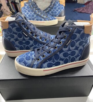 Tenis Coach Mujer Bota Tenis Coach Demin De Segunda Mano GoTrendier