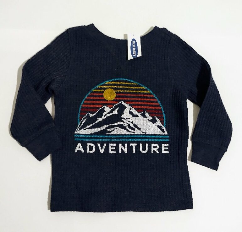 Old Navy Camiseta Térmica Azul Marino de segunda mano GoTrendier