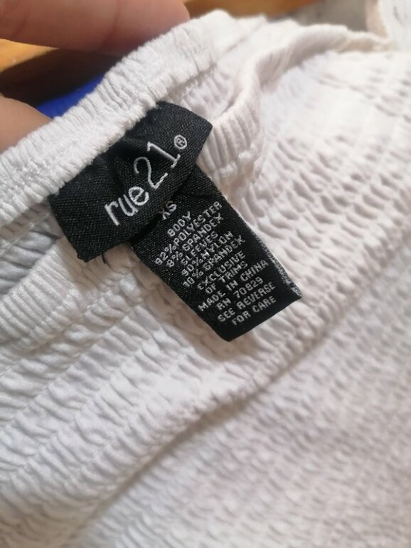 Blusa Campesina Rue 21 de segunda mano GoTrendier