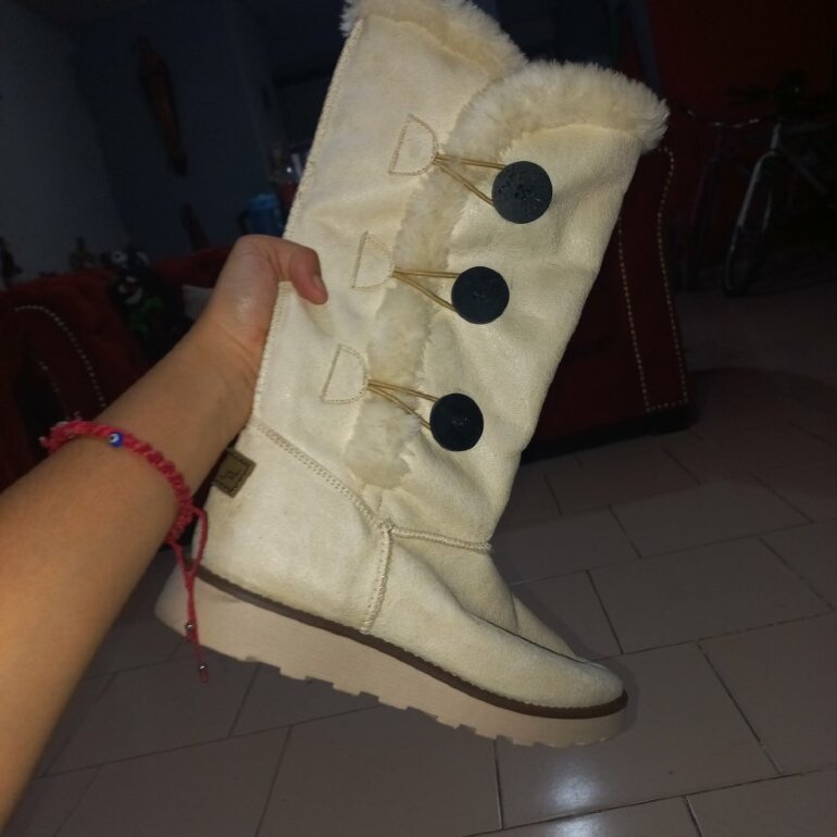 botas efe blancas